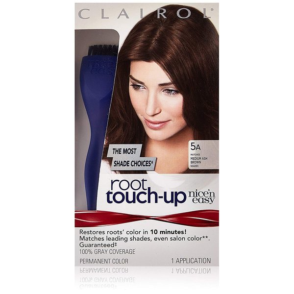 Nice 'n Easy Root Touch-Up, Medium Ash Brown [5A] 1 ea (Pack of 2)