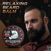 Bossman Relaxing Beard Balm - Beard Tamer, Relaxer, Thickener and Softener Cream - Beard Care Product - Made in USA (Hammer Scent)