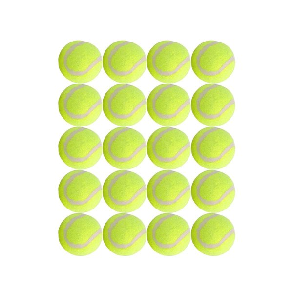 Dog Tennis Balls 20 Pack Pet Tennis Ball for Small Dogs Premium Fetch Toy Non-Toxic Non-Abrasive Material