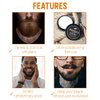 Woody's 2-in-1 Beard Balm, Facial Hair Conditioner and Style Wax, with Coconut Oil, Panthenol, and Natural Beeswax, 2 Oz