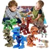6 Pack Kids Toys Stem Dinosaur Toys, Kids Take Apart Construction Building Toys Learning Educational Dino Kit Play Set Party Christmas Birthday Gifts for Toddler Boys Girls Age 3 4 5 6 7 8 + Year Old