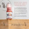 Perma Blend - Walnut - Microblading Ink for Permanent Eyeliner - Professional Tattoo Ink - Brown Tattoo Ink Makeup - Vegan (0.5 oz)
