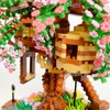 Cherry Bonsai Tree Building Sets, Original Scene Music Cherry Blossom Tree Building Kit 2008 Pcs,Type :Symphony. Sakura Tree House Building Set, Cherry Tree Building Set, Sakura Tree Building Set.