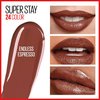Maybelline Super Stay 24, 2-Step Liquid Lipstick Makeup, Long Lasting Highly Pigmented Color with Moisturizing Balm, Endless Espresso, Brown, 1 Count