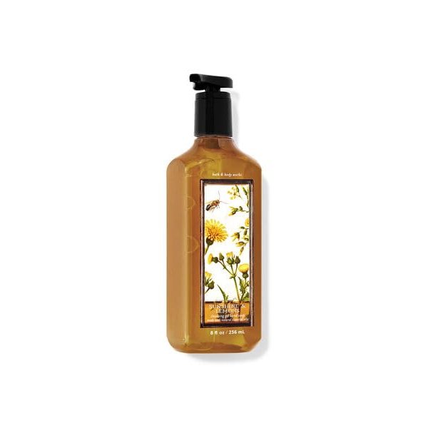 Bath & Body Works Gel Hand Soap, Cleansing Gel, 8 Fl Oz (Sunshine & Lemons)