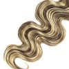 Blonde Human Hair Bundles Brown Body Wave Human Hair Bundles Brazilian Unprocessed Virgin Hair 1 Bundle 18 Inch Two Tone Brown Mixed With Blonde Bundles Remy Hair Extensions