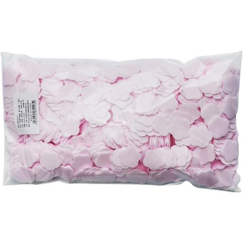 1000 Pink Sheets Portable Disposable Gentle Soap Papers,Travel Hiking Washing Hand Bath Toiletry Paper Soap Sheets Confetti for Kids Women Soap Paper Soap Fragrance Hand Wash Foot and Hand Care