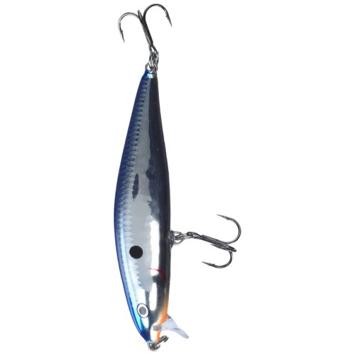 Rapala Flat Rap 08 Fishing Lure, Silver Blue