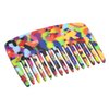 French Amie Pocket Comb Multicolor Small 4 Inch Cellulose Handmade Smooth Tip Wide Tooth Non Static Hair Comb