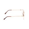 Calabria 8151 Mens 50mm Metal Aviator Reading Glasses Gold Full Lens Power +1.50