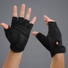 ZEROFIRE Workout Gloves for Women Men - Weight Lifting Gloves with Full Palm Protection & Extra Grip for Women Gym, Weightlifting, Weight Lift, Rowing, Exercise, Sport, Cycling.Black-Medium