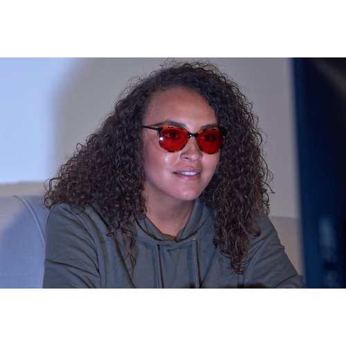 BluBloc Liberty FL41 Blue Light Blocking Glasses For Women - Migraine Relief and Light Sensitivity