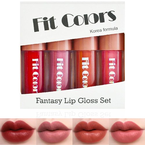 Sigaitwax 4PCS Matte Liquid Lipstick Set,Waterproof Velvety Liquid Lipstick,Nude Lipsticks Makeup Long Lasting Durable,24 Hour High Pigmented Lip Gloss, Christmas Gift Sets for Women/Girls