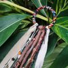 Dreadlock Hair Ties Dreadlock Accessories Dread Ties Loc Jewelry Dread Hair Clips Loc Ponytail Holders for Women and Men Dread Wrap for Dreads Braids Curls (3.5 inch / 9cm, Khaki)