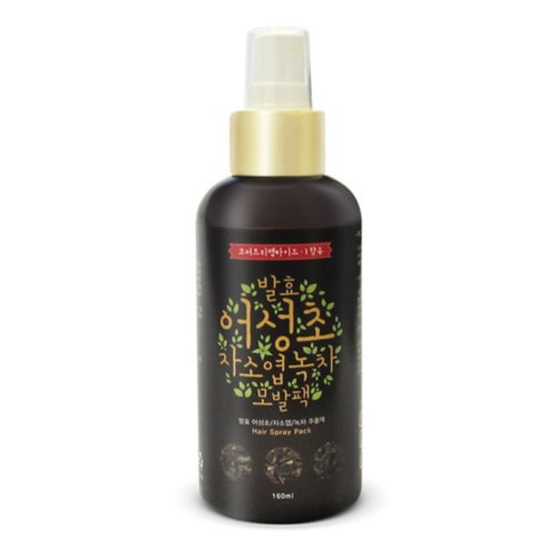 Kapdang Herbal Scalp Treatment with Houttuynia Cordata, Green Tea, and Perilla Fermented Extract, Nourishing Hair Pack, 160ml