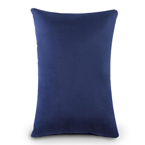 Wuronsa Tiny Pillow, Min 11''*7'' Small Pillow for Toddlers, Travel, Dogs, Cats, Baby Pillows for Sleeping for Newborn, Kids Travel Pillow, Small Decorative Pillow (1pc Dark Blue)