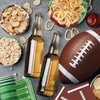 Football party decoration supplies 24sets This includes Dessert plates, dining plates, cups, banners, napkins, hanging spirals, and floor to ceiling tablecloths , for football match days