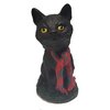 Animal Den Black Cat Bobblehead Figure Statue for Car Dashboard