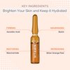 Noche Y Dia Vitamin C Ampoule Oil - Anti Aging Face Moisturizer Serum with Ascorbic Acid - Hydrate and Firm Skin - Boost Collagen - 12 x 2mL (.07 fl oz)