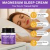 ELBBUB Magnesium Cream - Enriched with Almond Oil, Lavender, and Vitamin E for Deep Relaxation - Natural Magnesium Lotion for Skin Nourishment and Quick Absorption - Lavender