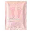 Patchology Rosé Toes Moisturizing Foot Mask – Shea Butter & Strawberry Scented Booties for Dry, Cracked Feet, Disposable Spa Socks with Resveratrol for Soothing Foot Care, Self-Care Essentials