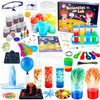 EXBEPE Science Kits for Kids 72+ Science Lab Experiments Erupting Volcano,Rainbow Rain,Artificial Snow Magic Chemistry Toy DIY Science Educational Learning Kit for Boys Girls