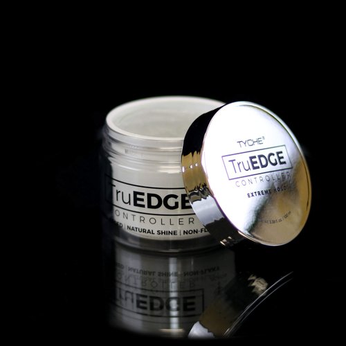 TruEDGE Controller Extreme Hold Water-Based Pomade - Ntaural Shine & Non-Flaky Scented Edge Control - Perfect for Hair-Braiding (Acacia)