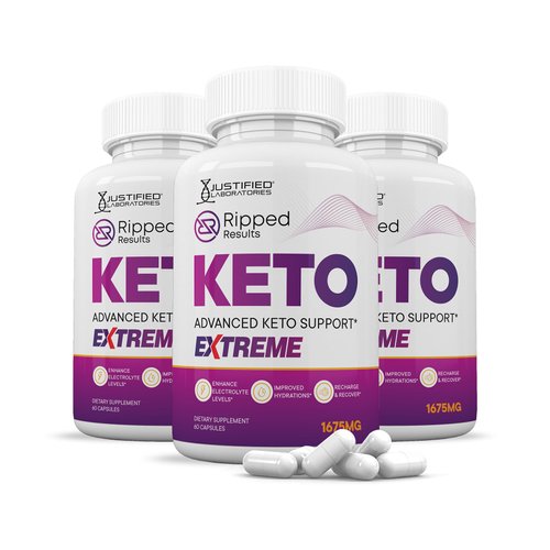 (3 Pack) Ripped Results Keto ACV Extreme Pills 1675MG Keto Support Blend Capsule Alternative Keto ACV Gummies Formulated Apple Cider Vinegar Extra Virgin Olive Oil Powder Green Tea Leaf 180 Capsules