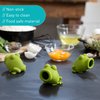 Peleg Design Silicone Egg Separator, Separate Egg Yolk from Egg White, Swallow Release, Yolk Divider Egg Extractor, Kitchen Gadgets Baking Tools (YolkFrog)