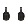 Seachoice Plastic External Eye Ends for Canopy Top, Black, 7/8 in. OD, Pack of 2