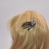 5 Pairs White and Black 3" Skeleton Hands Hair Clips Skull Bone Shape Hairpins Halloween Party Accessories