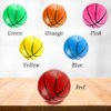 3 otters Mini Basketballs, 6 Pack 7.5 Inch Basketball Set with Pump Durable PVC Basketballs for Mini Basketball Hoop for Toddlers Kids Teenagers for Pool, Indoors, Outdoors Party Favors