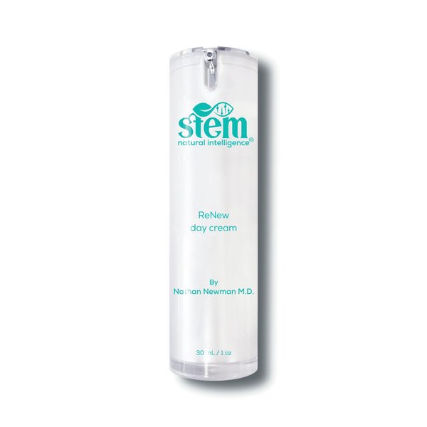 STEM ReNew Day Cream, Daily Face Moisturizer Cream, Facial Moisturizer for Women and Men, Premium Facial Skin Care Products with Antioxidants, Neck and Face Cream, 1 oz