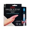 KISS Salon X-tend, Press-On Nails, Nail glue included, Tone', Medium Pink, Long Size, Coffin Shape, Includes 30 Nails, 5Ml Led Soft Gel Adhesive, 1 Led Lamp, 1 Prep Pad, 1 Manicure Stick, 1 Mini File