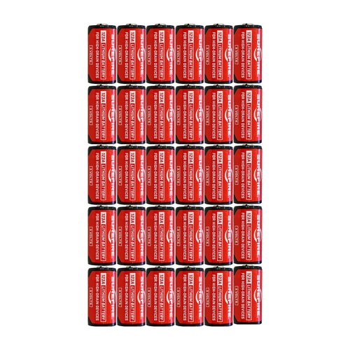 5 X Surefire 6 Pack 123A Lithium Batteries