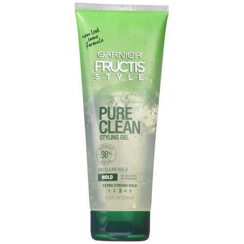 Garnier Fructis Style Pure Clean Styling Gel, 6.80 Oz ( Pack of 6)