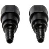 Dorman 800-085 Fuel Line Quick Connector That Adapts 3/8 In. Steel To 5/16 In. Nylon Tubing, 2 Pack