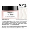 Lierac|Lift Integral Firming Night Cream with Hyaluronic Acid - Face Moisturizer for Women, Reduces Appearance of Wrinkles, Creme de Nuit with Natural Ingredients, Hydrating Night Cream|50 ml