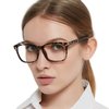 MARE AZZURO 3.50 Leopard Computer Reading Glasses Women Blue Light Blocking Readers 3.50, Trendy Leopard Gaming Readers 350