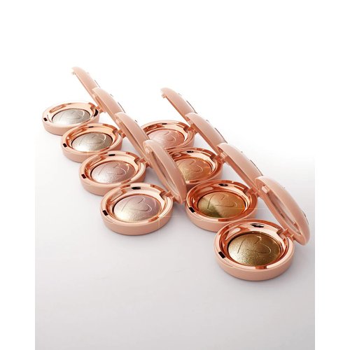 Glam Lux Beauty Bundle Beauty Creations Final Finish Baked Highlighter Baked Natural Glow Radiance Intensely Pigmented w Collagen Lip Mask (Golden Mind, 1 count)