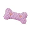 MPP Warming Hug Dog Soft Plush Bone Toy Soothing Lavender Scented with Heat Pouch (12 inch - Pink)