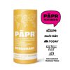 PAPR - All Natural Deodorant In a Zero Waste Paper Packaging, Bright Shiny Morning - Grapefruit