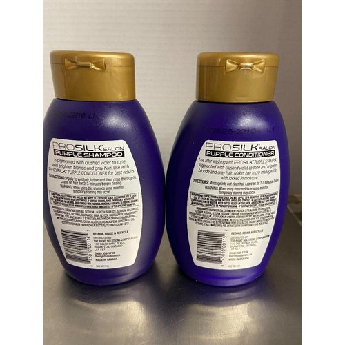 Pro Silk Purple Shampoo and Conditioner (1 of EA 14 oz)