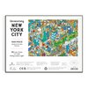 Galison Uncovering NYC – Hyesu Lee 1000 Piece Puzzle Featuring 50 Fun Items Hidden Within New York City Life