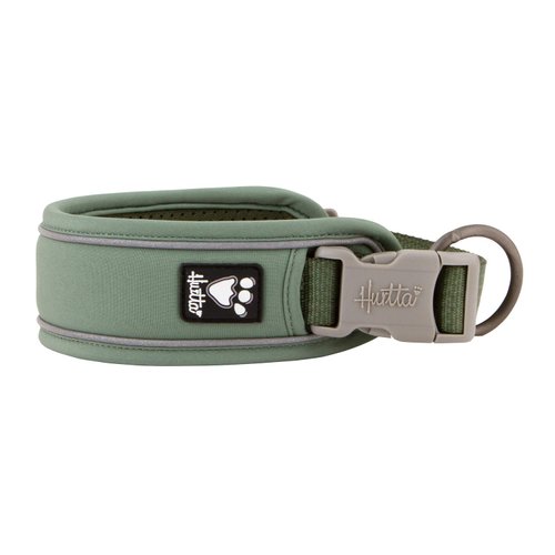 Hurtta Weekend Warrior ECO Dog Collar, Hedge, 22-26 in