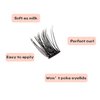 YOONOYA Lash Clusters 144 PCS 8-16mm Individual Lashes Eyelash Clusters D Curl Cluster Eyelash Extensions Natural Wispy Cluster Lashes Reusable Eyelash Extension Lasting Lash (QD-8-16mm - Mix)