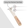 Bates- Paint Scraper, Taping knife, Pack of 2 Putty Knife Scraper, Scraper, 5 in 1 tools, Spackle Knife, Caulk Removal Tool, Painters Tool, Paint Can Opener, Paint Remover for Wood, Wallpaper Scraper