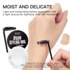 USHAS Eyebrow Gel - Brow Gel for Eyebrow Styling Waterproof And Sweat-Proof Clear brow Gel, Long-Lasting Eyebrow Wax Kit for Eyebrow Freeze, Quick-drying & Natural Shape