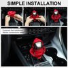 GaRhomxy Car Shifter Knobs Cover Hoodie, Car Gear Shift Knob, Cute Hoodie for Car Gear, Automatic Shift Knobs Decoration, Car Interior Accessories(Red)