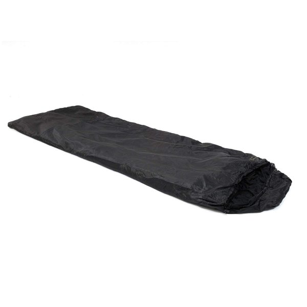 Snugpak Jungle Bag - Tropical Sleeping Bag with Mosquito Net, Right Hand Zip, Black